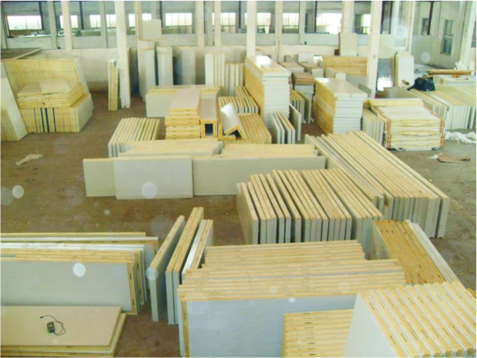 Insulation decorative plate material combinations